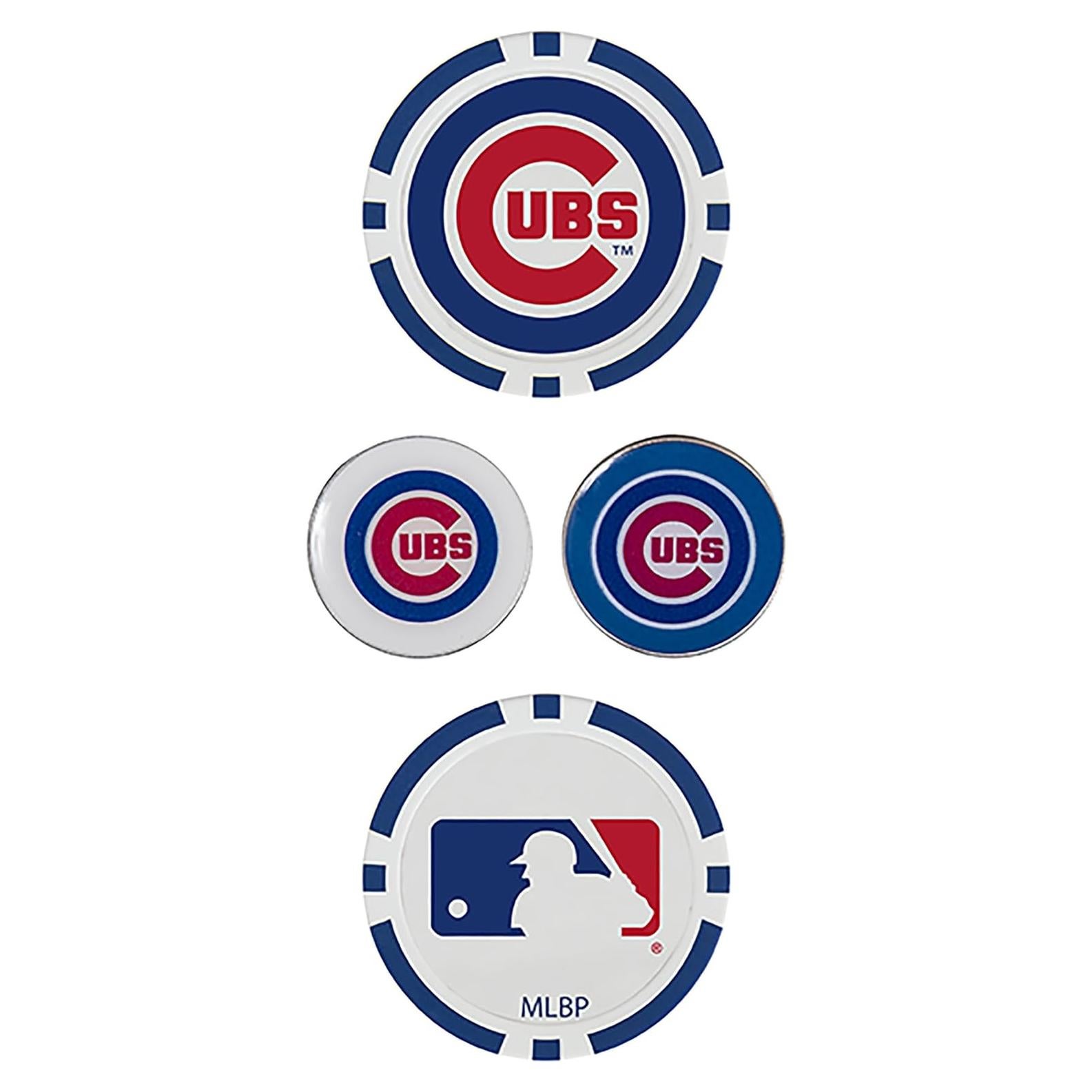 Juego de Marcadores de Pelota Team Effort Chicago Cubs