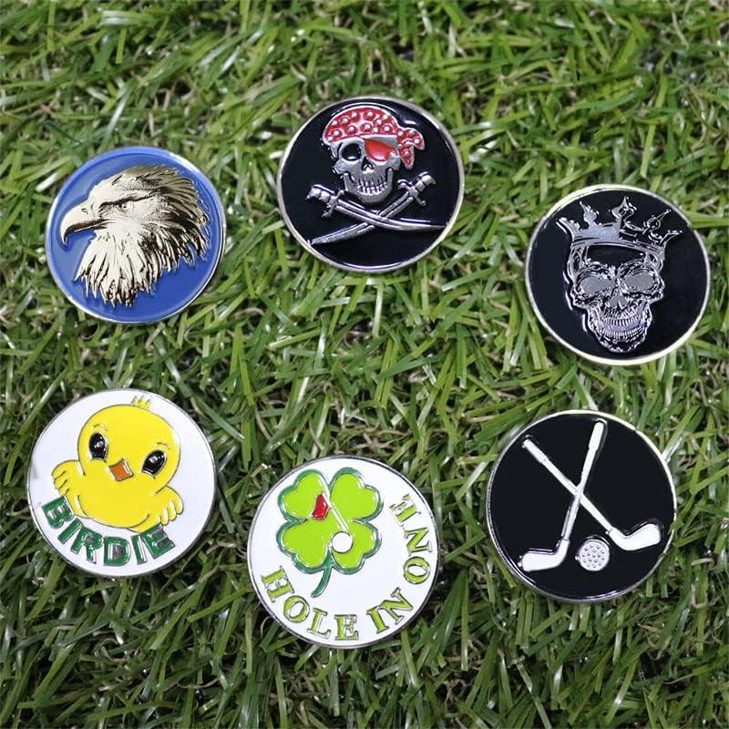 Marcadores de Golf GOLTERS Paquete de 6 Hierro 24.4 mm
