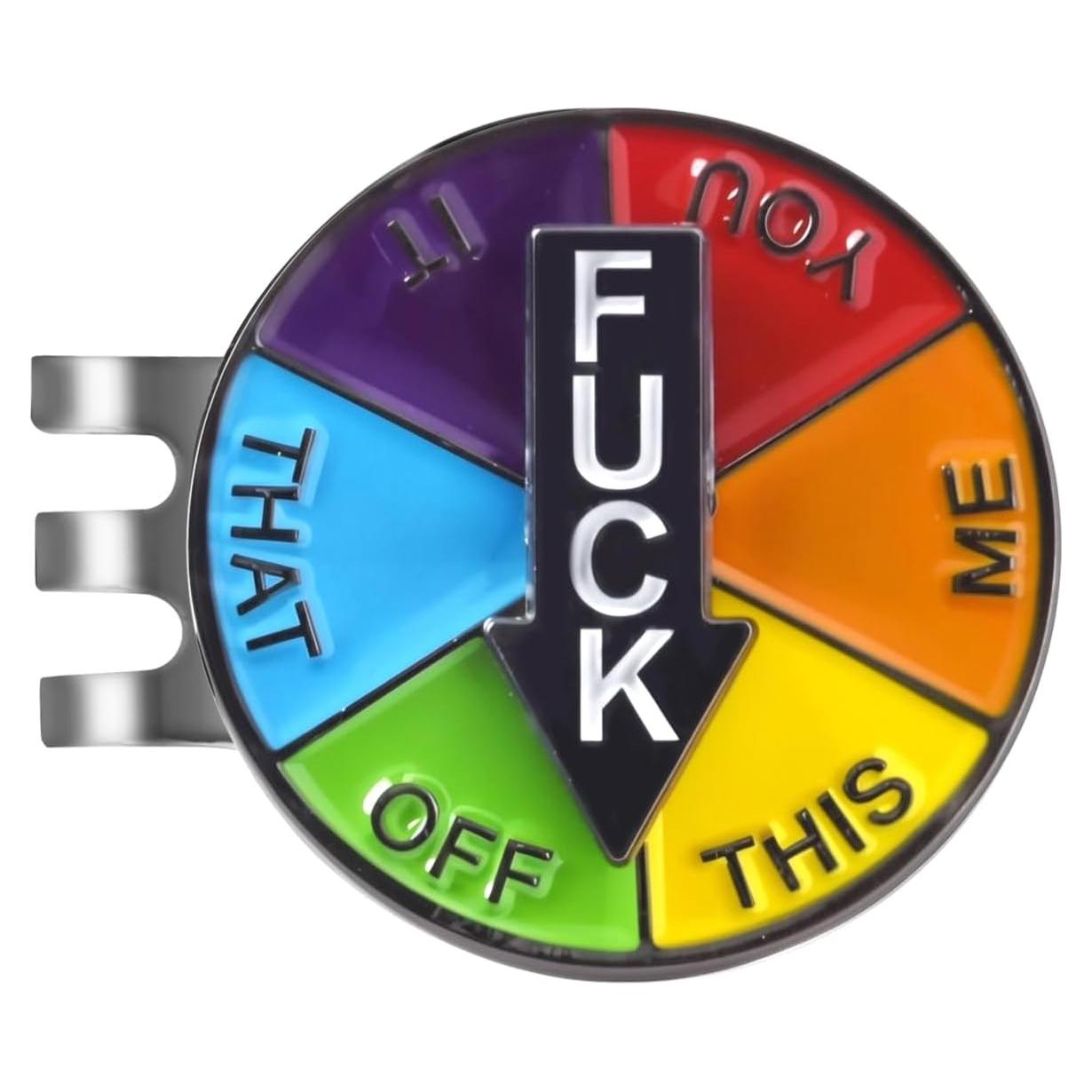 Clip Magnético para Sombrero con Marcador de Pelota de Golf JIUYIBC