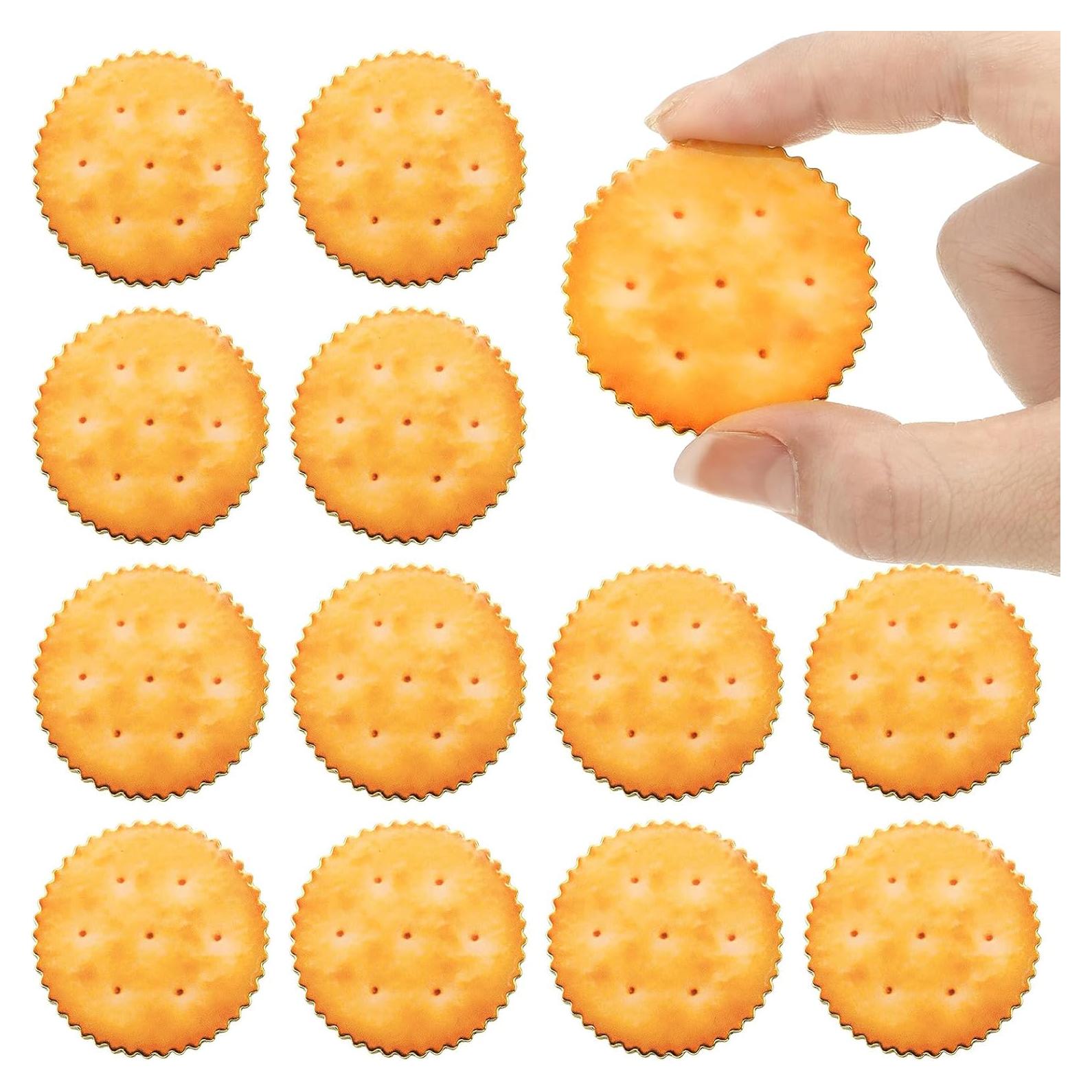 12 Marcadores de Pelotas de Golf Foilswirl Cookies Amarillo