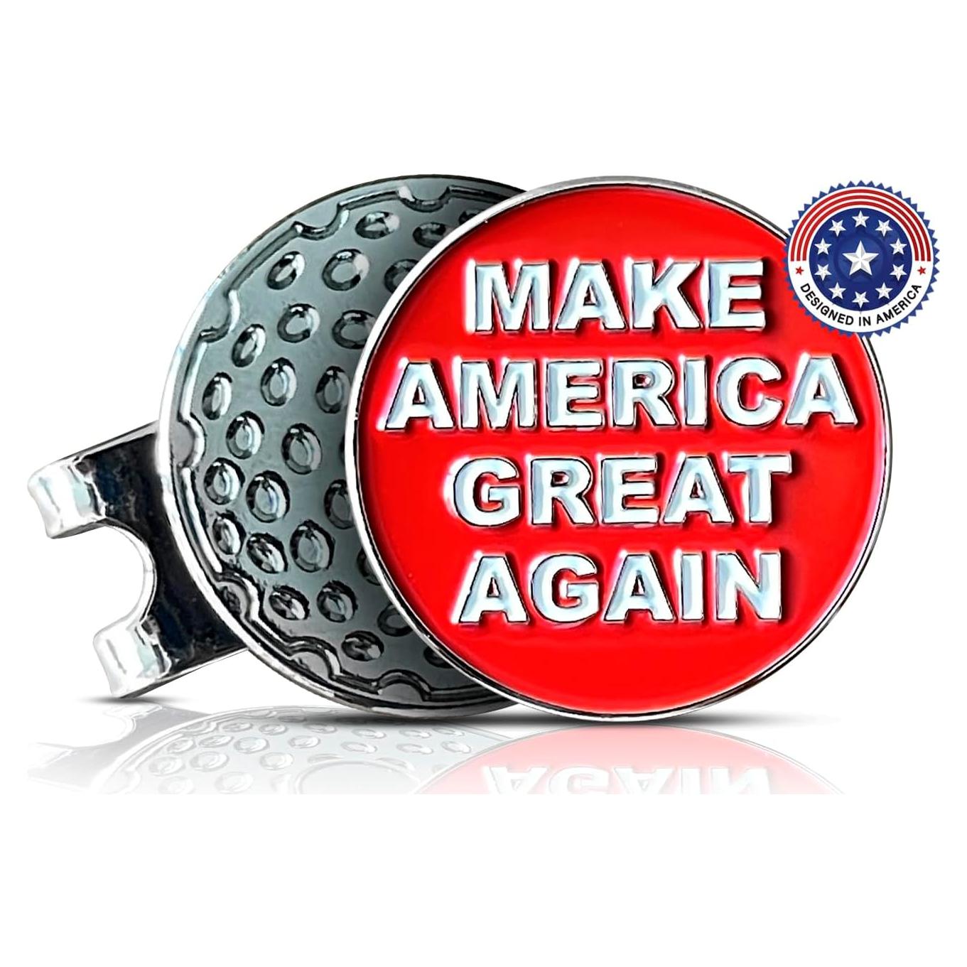 Marcador de Pelota de Golf Wolph C-001 Rojo Magnético