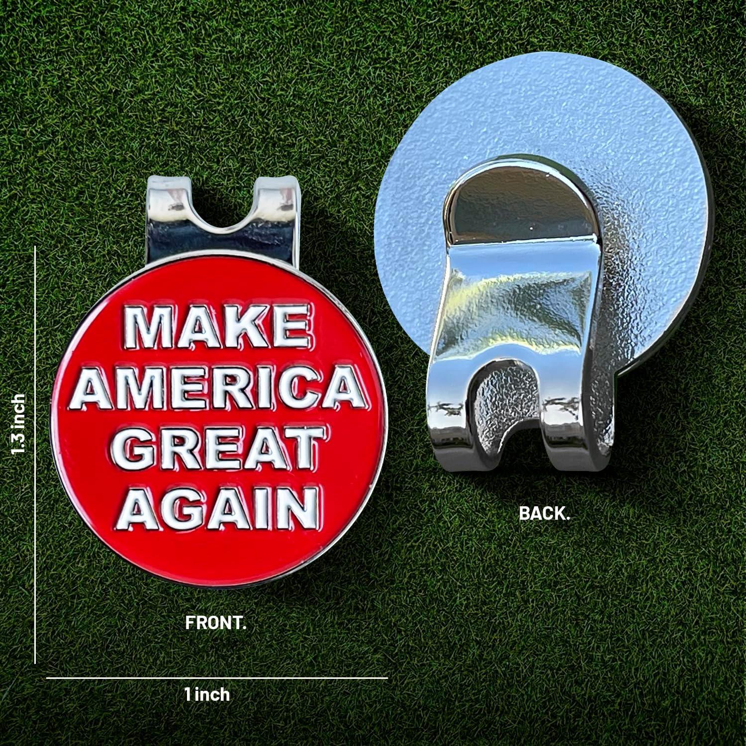 Marcador de Pelota de Golf Wolph C-001 Rojo Magnético