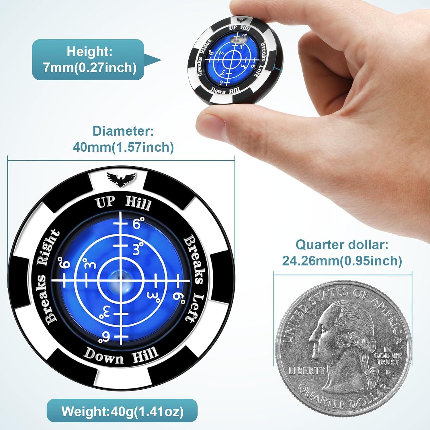 Lector de Green Yobbai SlopeVision Pro para Golf con Clip