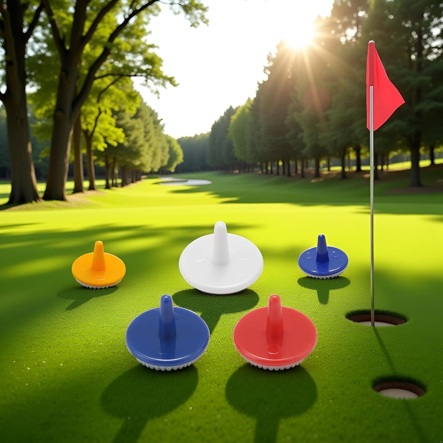 50 Marcadores de Pelota de Golf ZhangyiHot 18mm Color Aleatorio