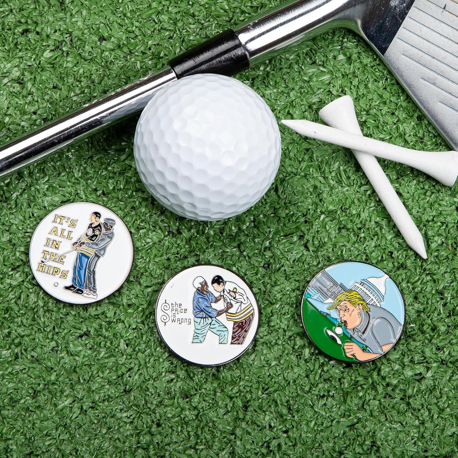 Marcadores de Pelotas de Golf Airclub con Clip Magnético