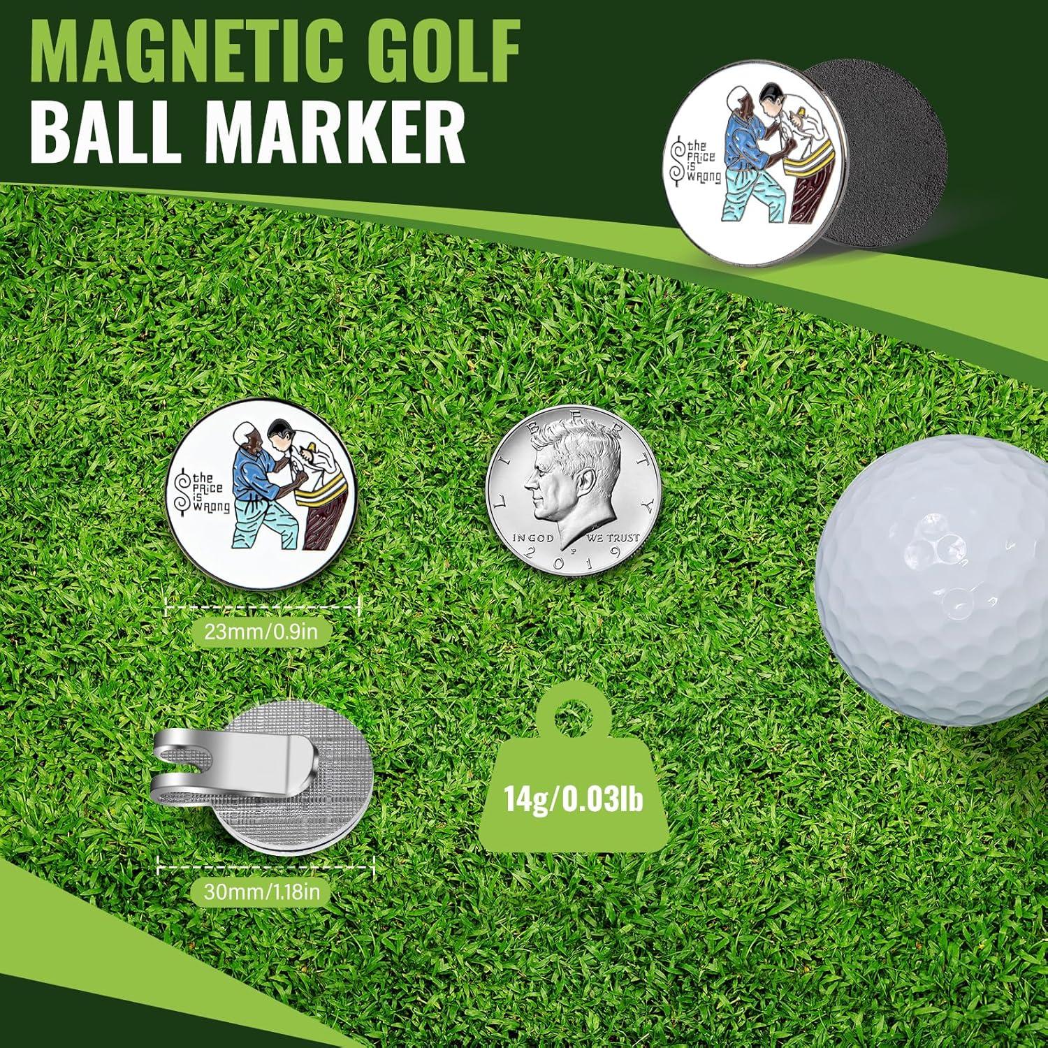 Marcadores de Pelotas de Golf Airclub con Clip Magnético