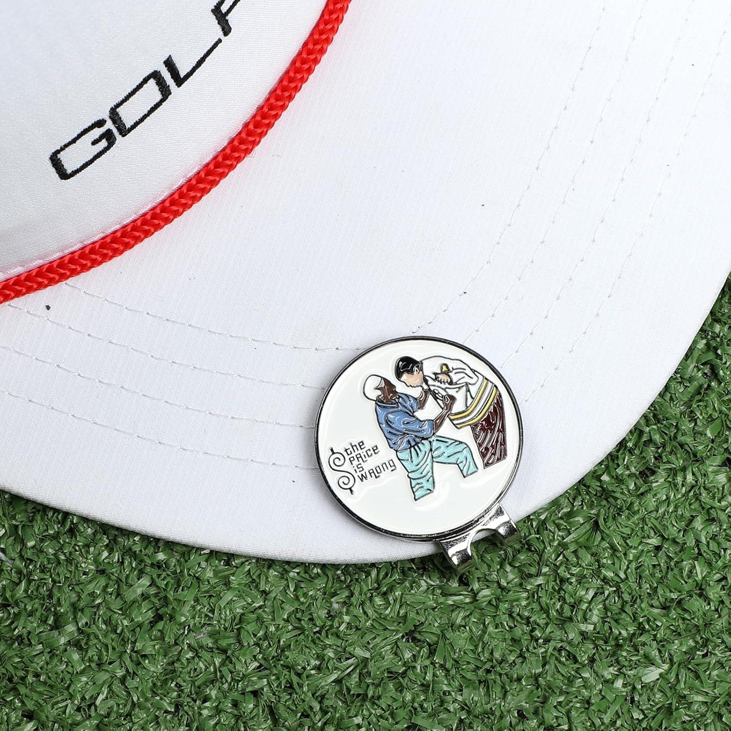 Marcadores de Pelotas de Golf Airclub con Clip Magnético