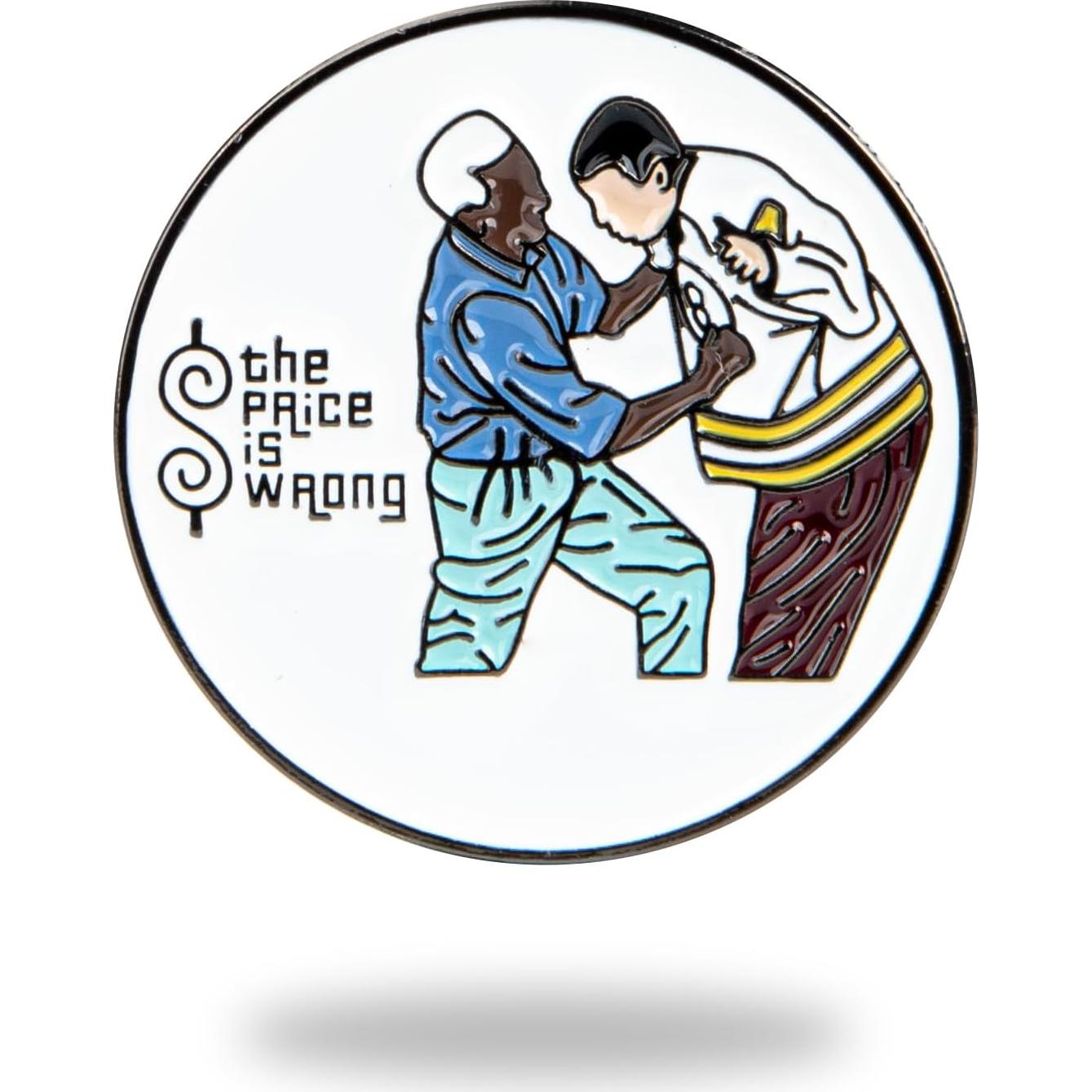 Marcadores de Pelotas de Golf Airclub con Clip Magnético