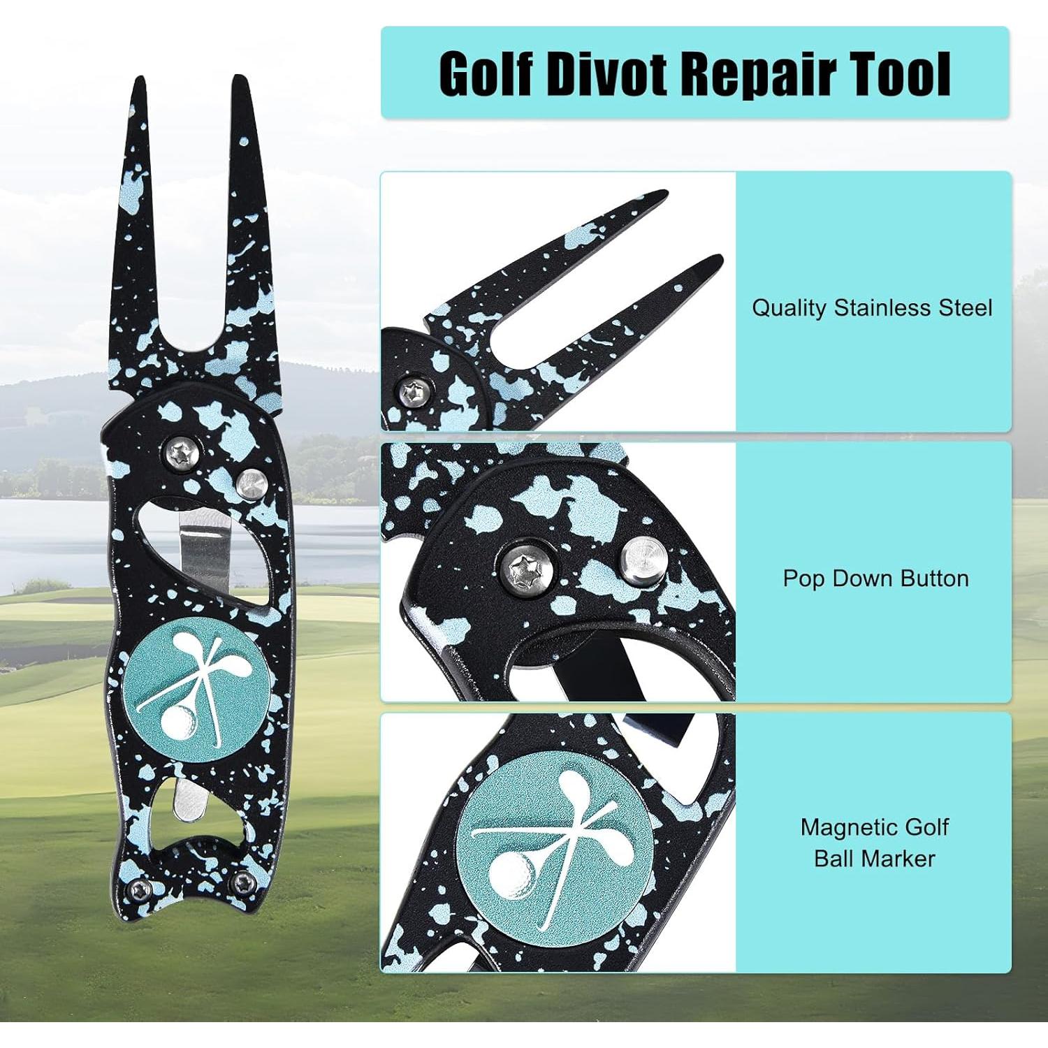 Herramienta de Reparación de Divots de Golf SYNATANA 3 en 1