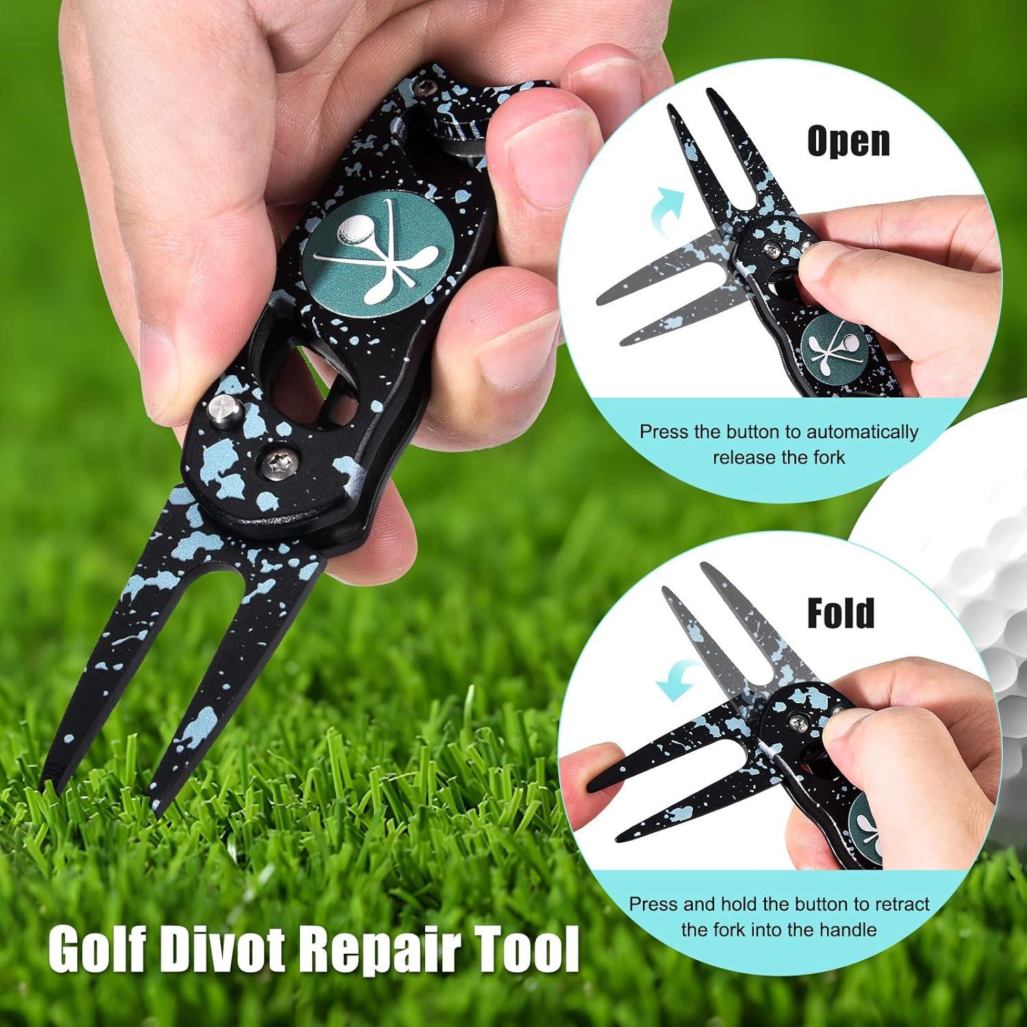 Herramienta de Reparación de Divots de Golf SYNATANA 3 en 1