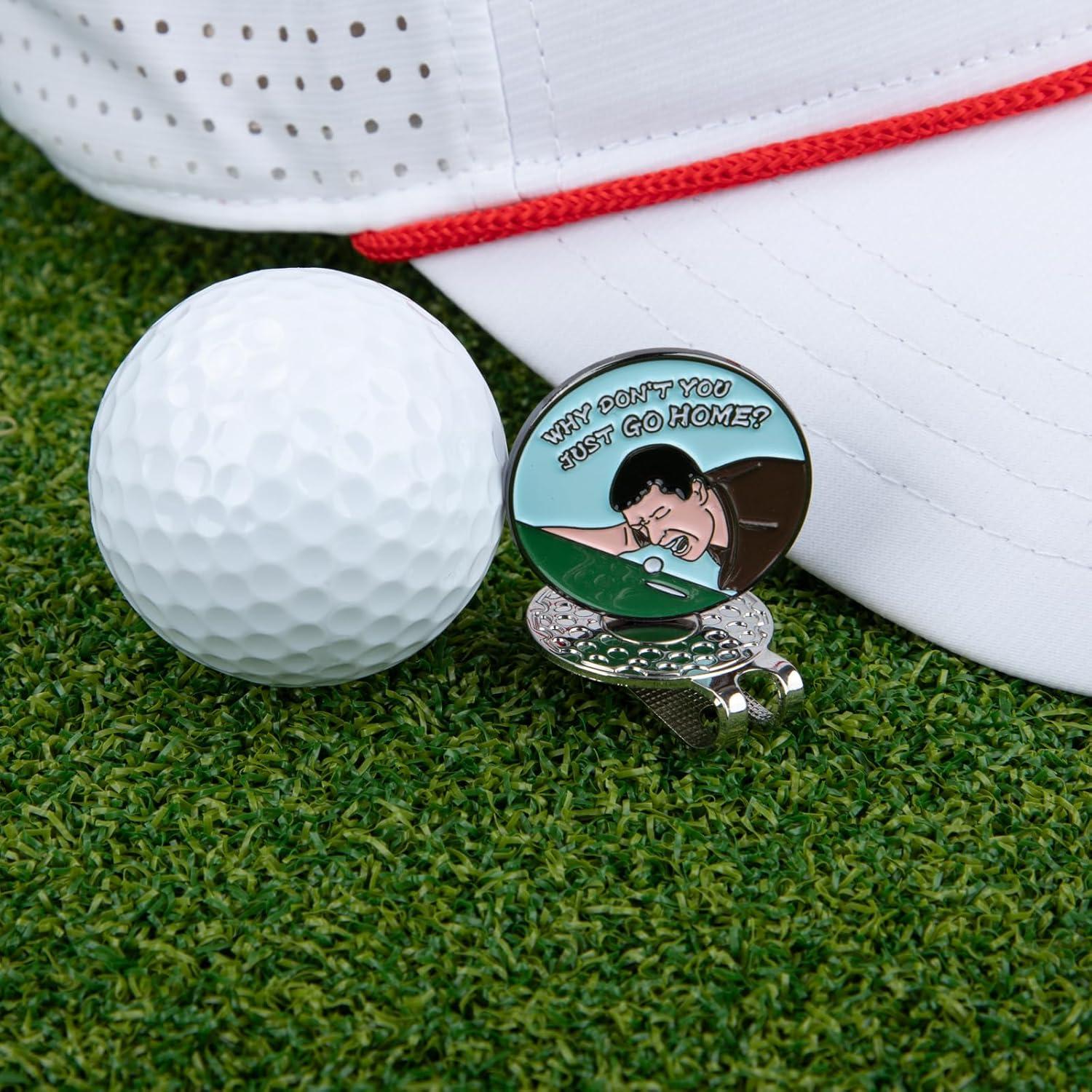 Marcador de Pelota de Golf Acebirdie con Clip para Sombrero