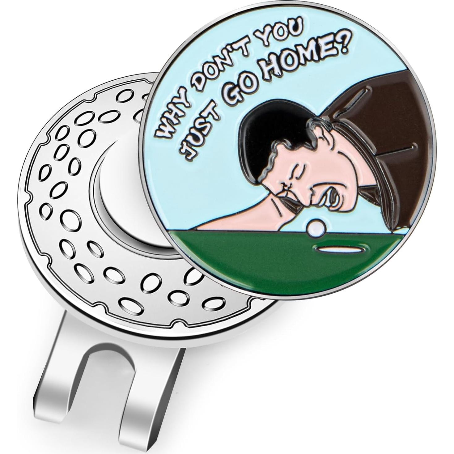 Marcador de Pelota de Golf Acebirdie con Clip para Sombrero