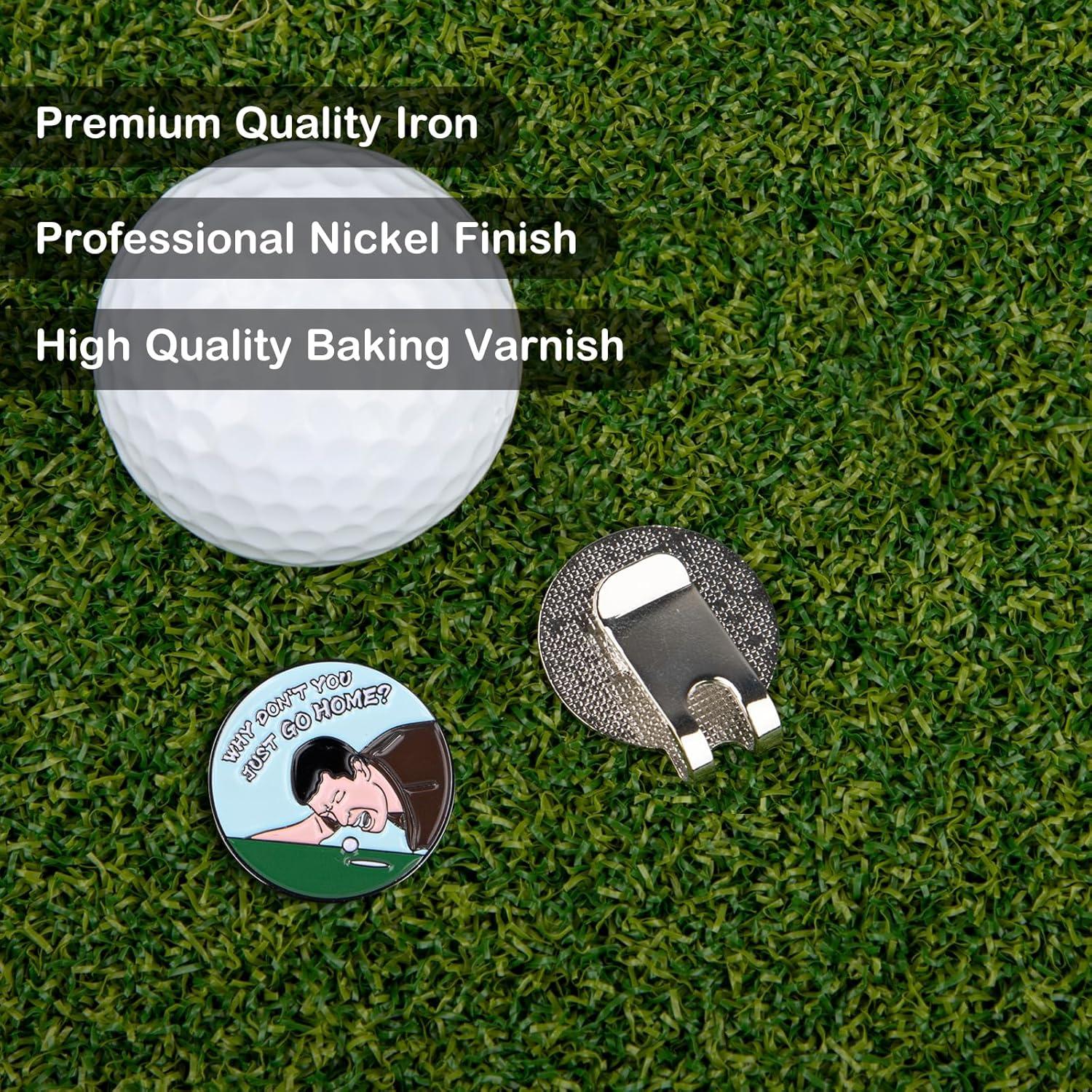 Marcador de Pelota de Golf Acebirdie con Clip para Sombrero