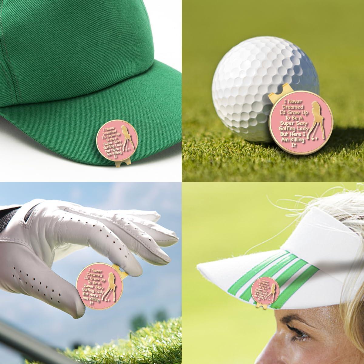 Clip para Gorra de Golf GEYGIE con Marcador Magnético