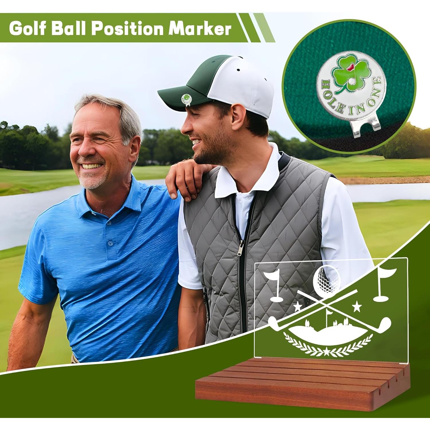 Exhibidor Iluminado de Marcadores de Pelotas de Golf CoolGift Mart