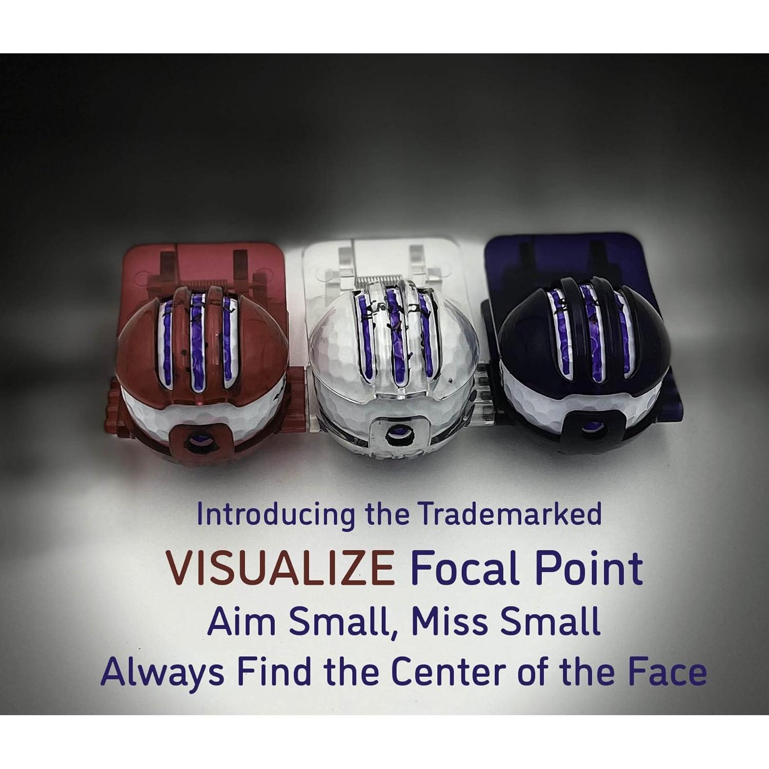 Marcador de Pelotas de Golf VISUALIZE Tri-Line - Precisión y Alineación