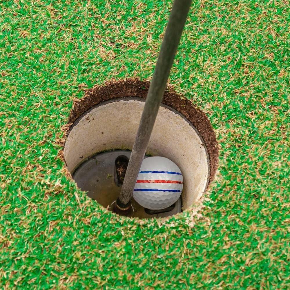 Kit de Alineación de Pelotas de Golf BIRDIE79 Burdeos 360°