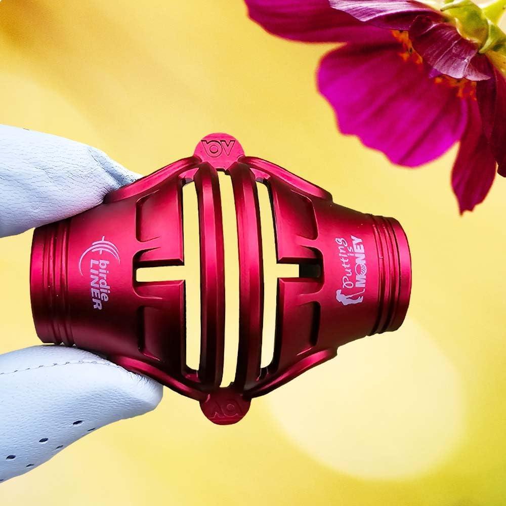 Kit de Alineación de Pelotas de Golf BIRDIE79 Burdeos 360°