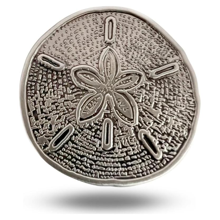 Marcador de Pelota de Golf Magnético Metal Completo con Clip