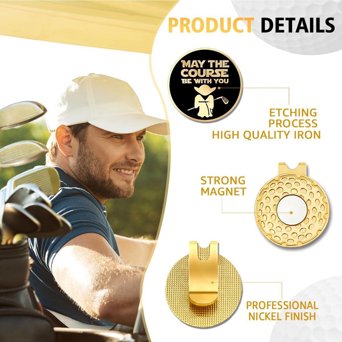 Marcador de Golf Rofiowa con Clip para Gorra - Regalo Divertido