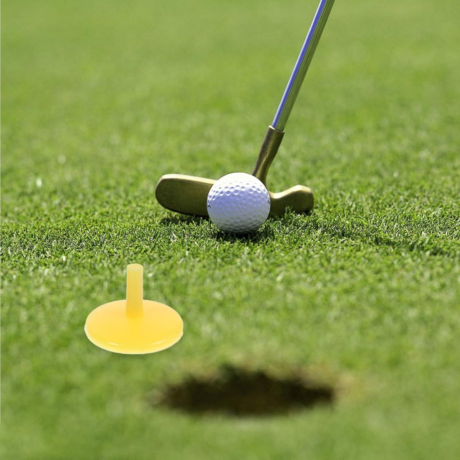 Marcadores de Pelota de Golf BESPORTBLE 50 Pcs 1.8 cm Colores Variados