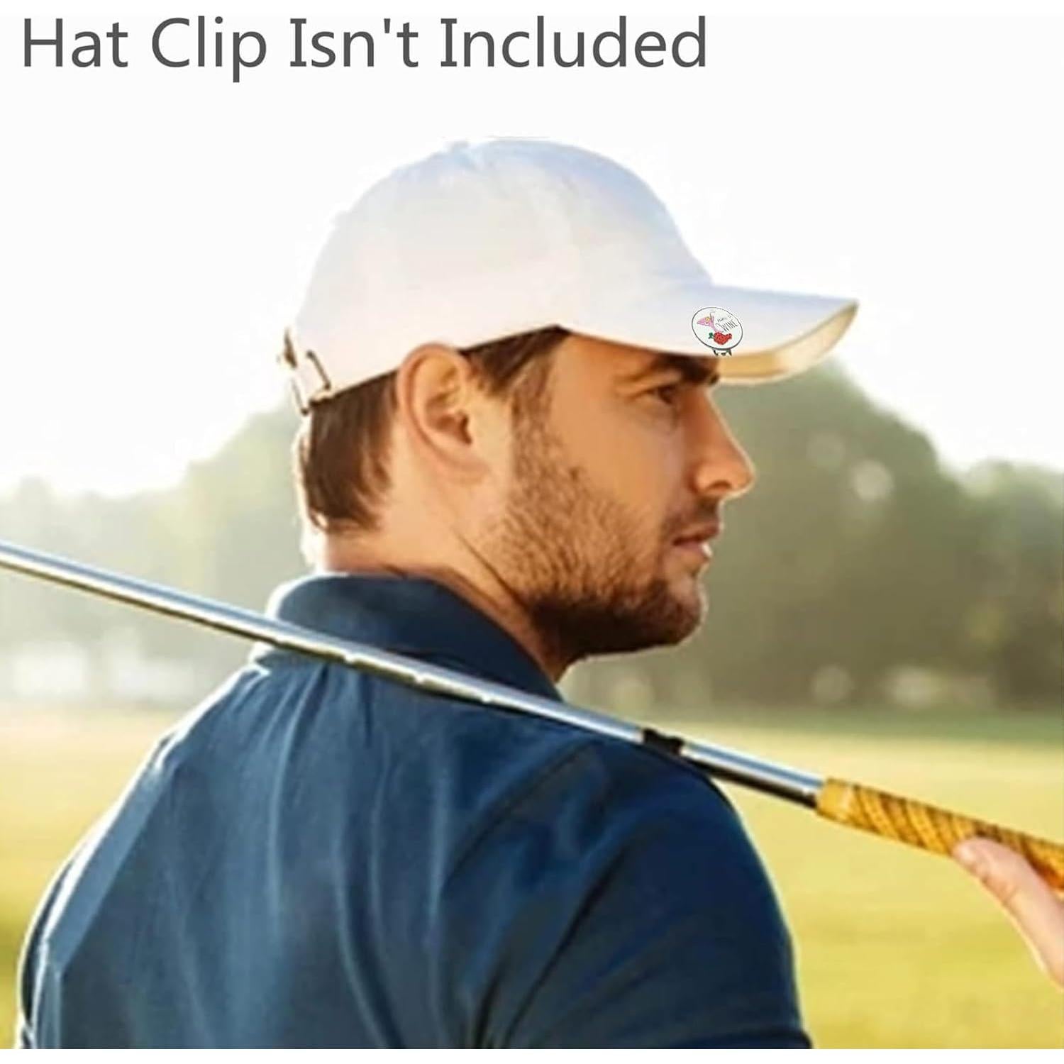 Marcadores de Pelotas de Golf Amy Sport - Diseño Variado, 9 y Vino