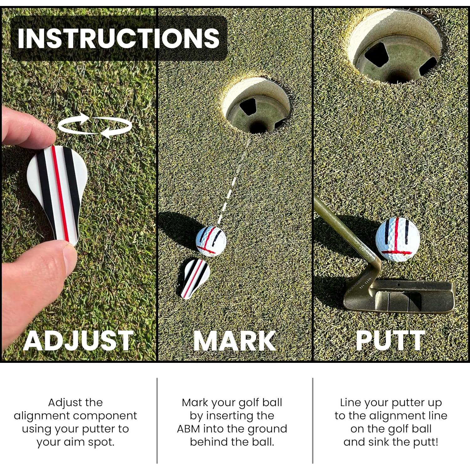 Marcador de Pelotas de Golf FireStation Redline - Precisión y Durabilidad