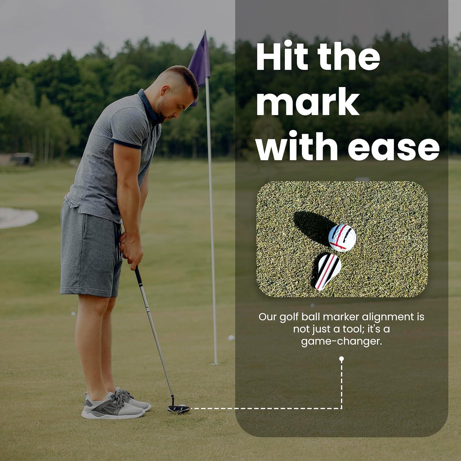 Marcador de Pelotas de Golf FireStation Redline - Precisión y Durabilidad