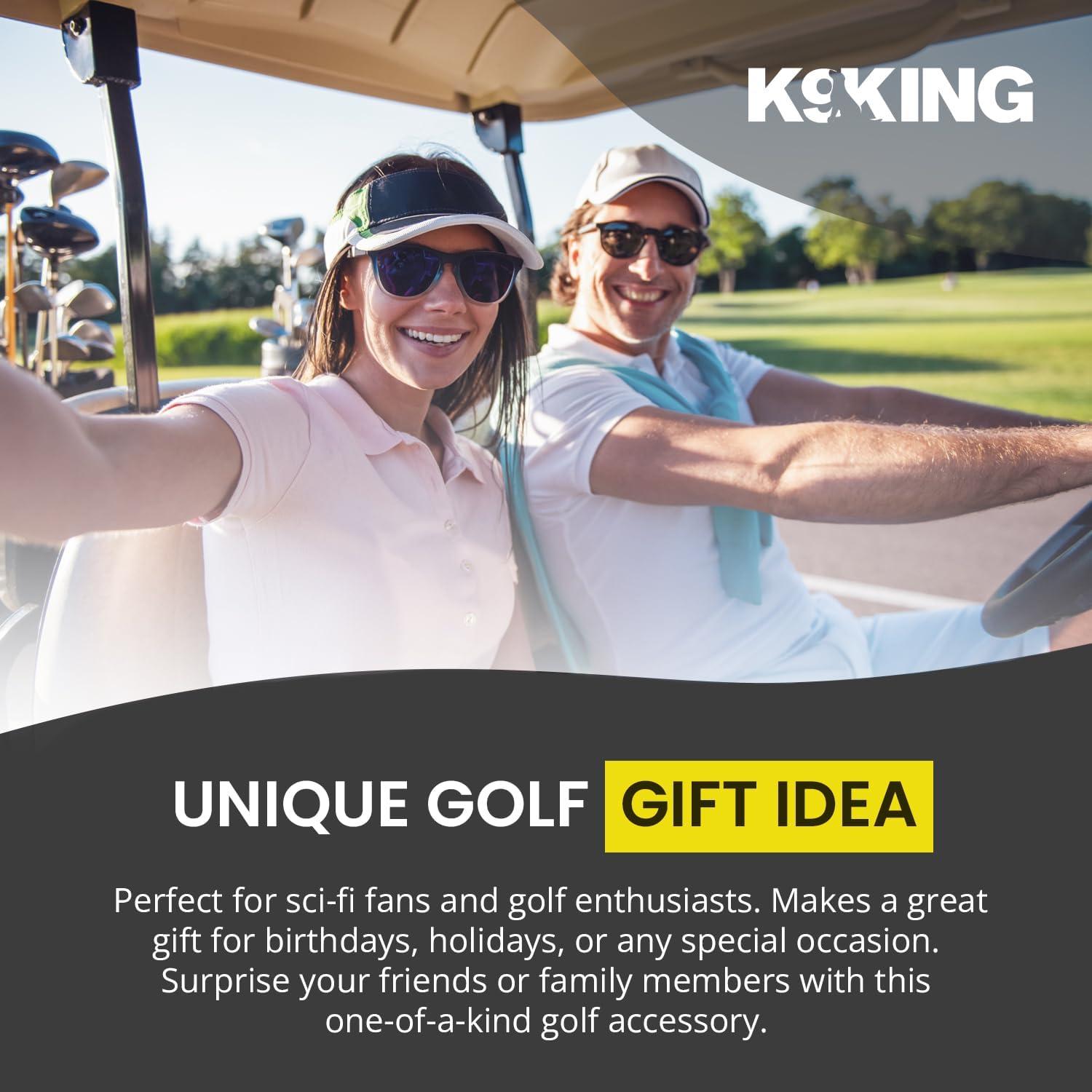 Marcador de Pelota de Golf K9King Dark Side Trooper con Clip Magnético