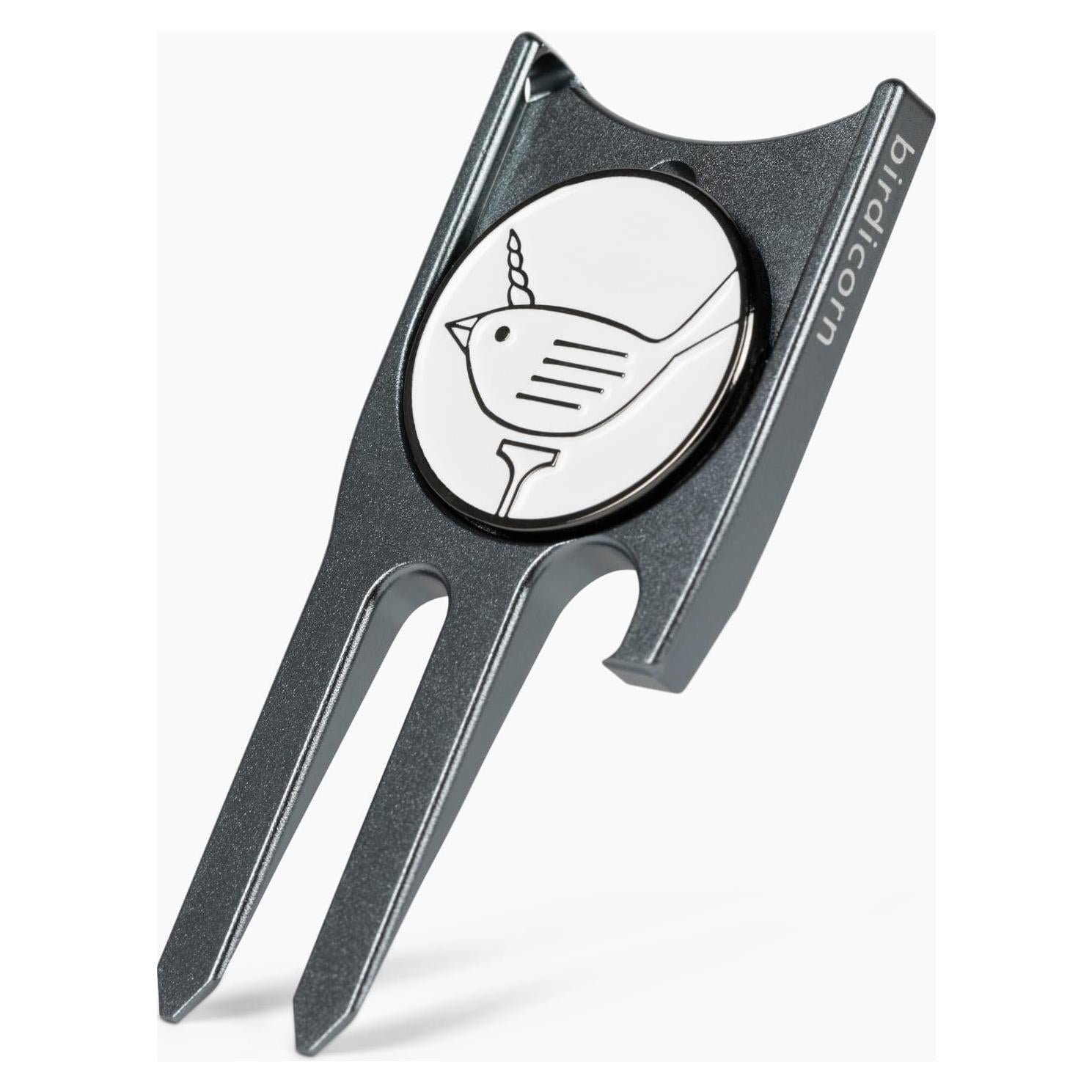 Herramienta 6-en-1 de Golf Birdicorn - Reparador de Divots y Marcador