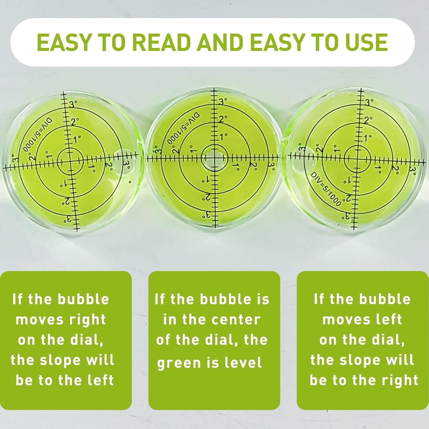 Marcador de Golf Golfupp Pro Putt con Nivel de Burbuja 66x12mm