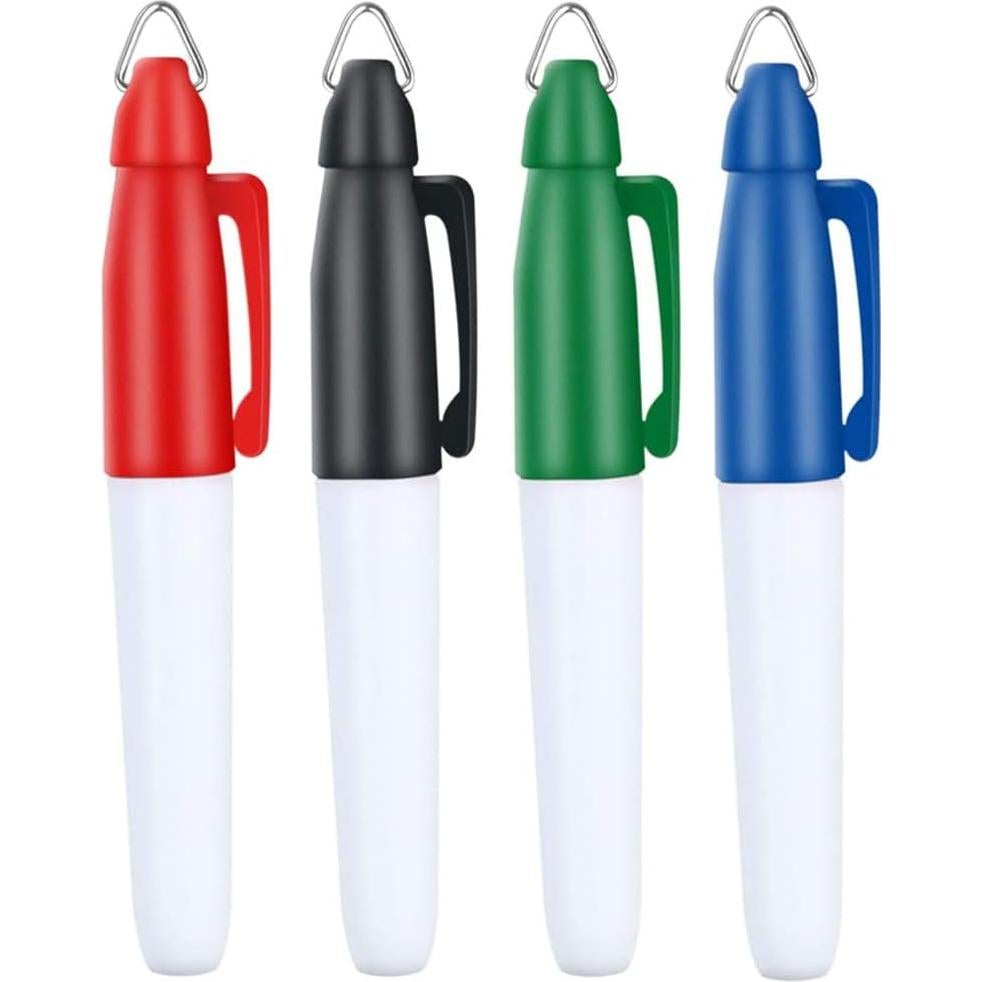 Marcadores de Pelotas de Golf Starsouce - Paquete de 4 Colores