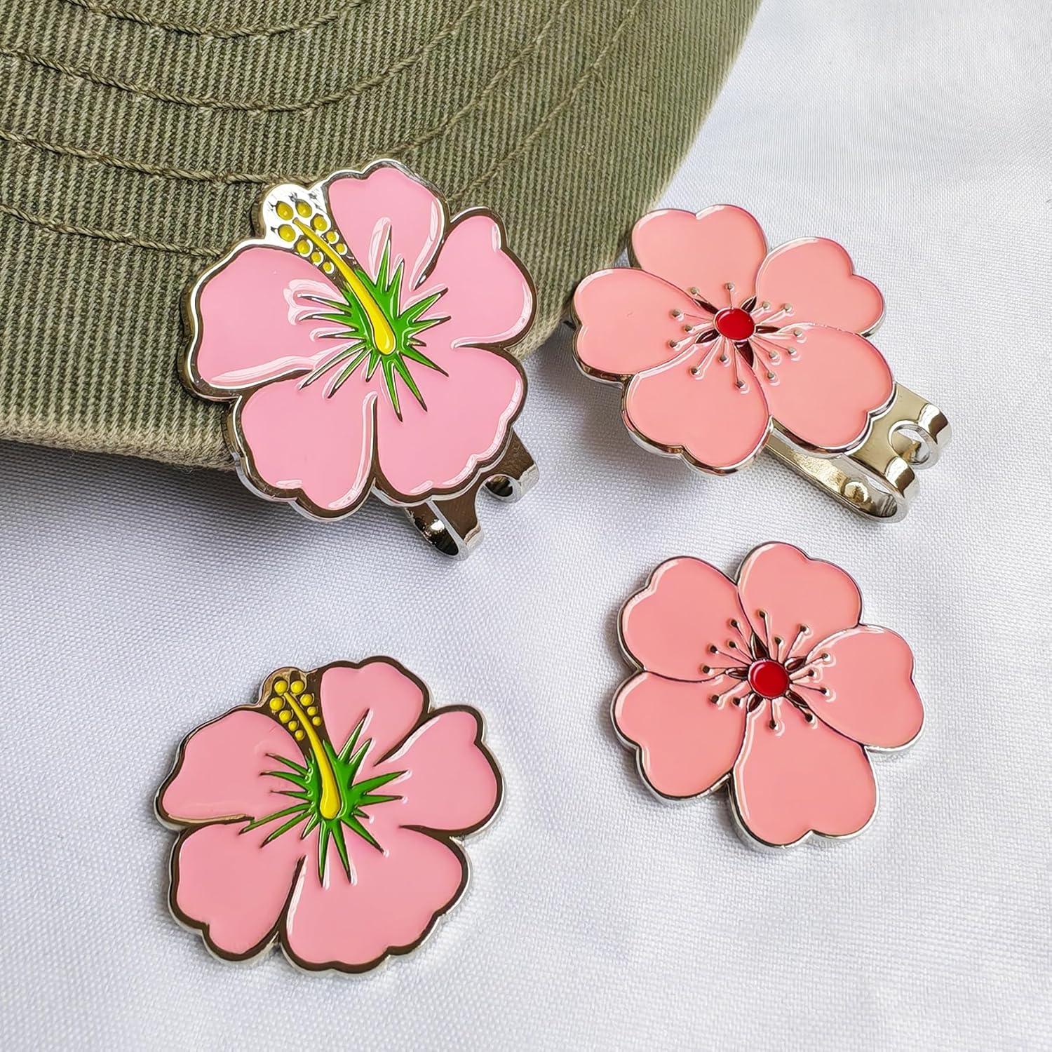 Conjunto de Marcadores de Golf Magnéticos Eshan G-Flower