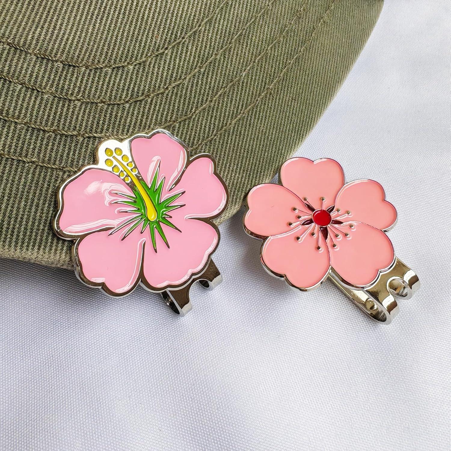 Conjunto de Marcadores de Golf Magnéticos Eshan G-Flower