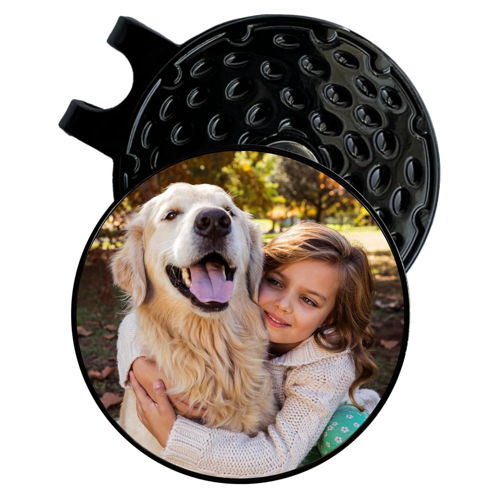 Clip Magnético para Sombrero con Marcador de Golf Personalizado - Wolf Golf