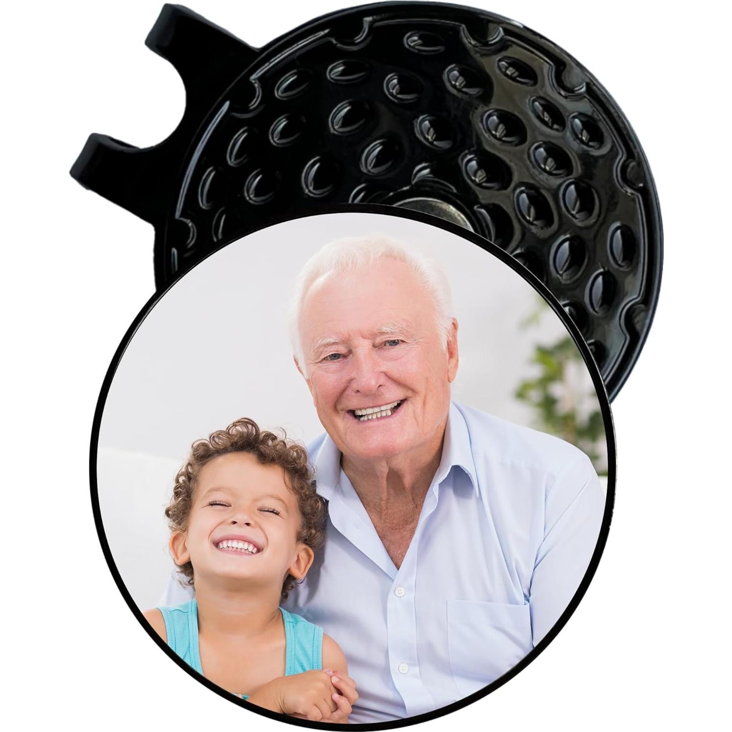 Clip Magnético para Sombrero con Marcador de Golf Personalizado - Wolf Golf