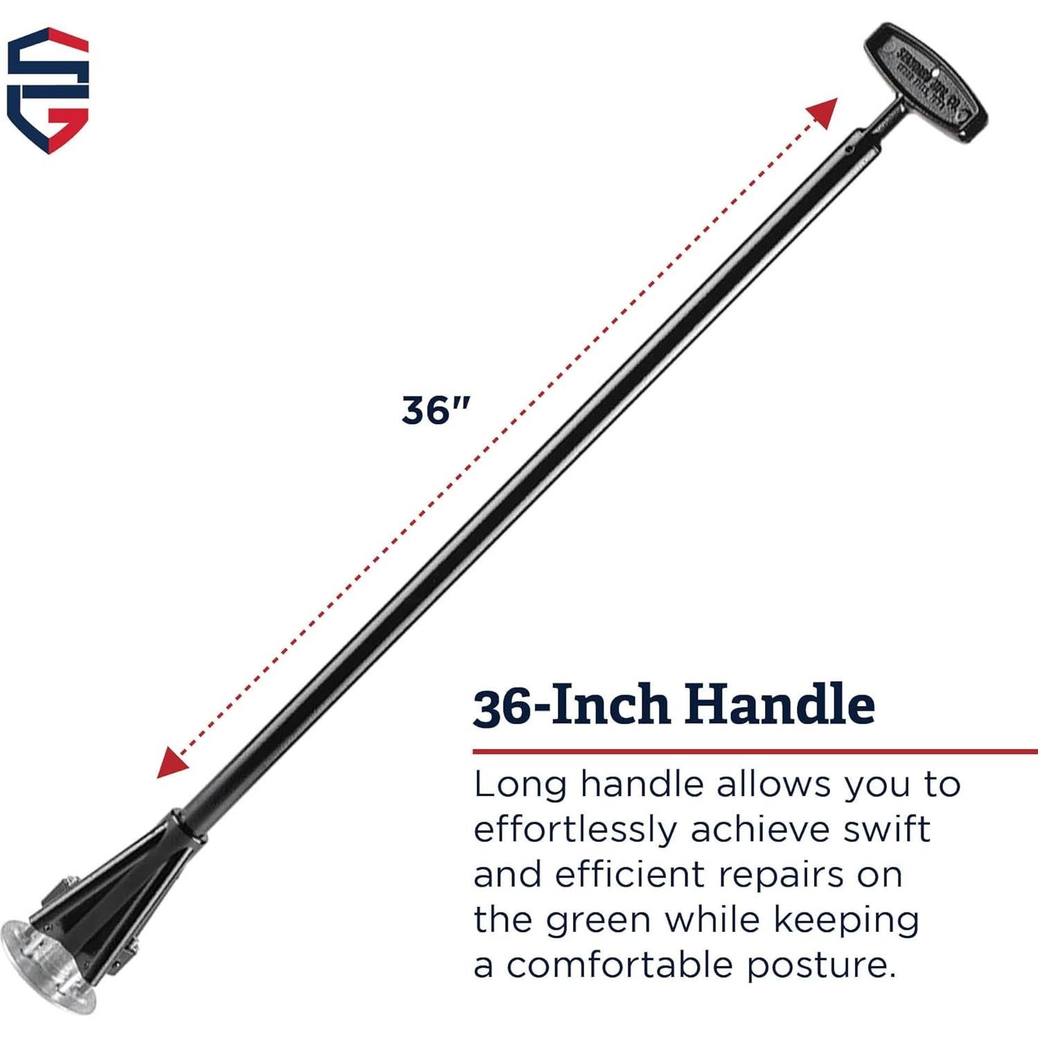 Herramienta de Reparación de Marcas de Pelota Standard Golf 91.44 cm