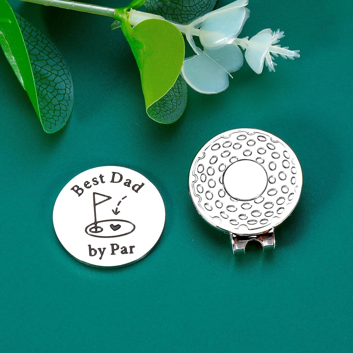 Marcador de Pelotas de Golf FOOZDEEVAAQ con Clip de Sombrero