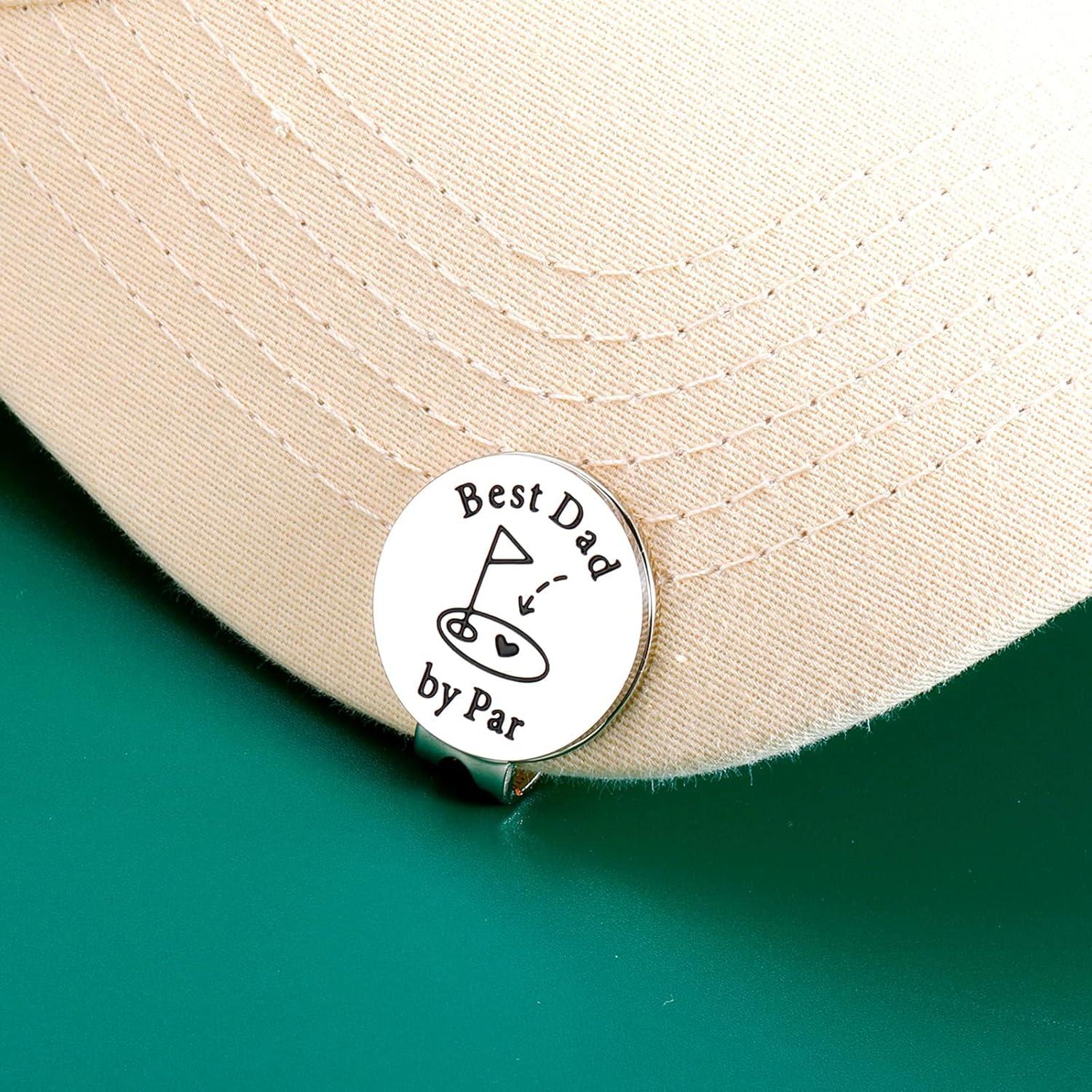 Marcador de Pelotas de Golf FOOZDEEVAAQ con Clip de Sombrero