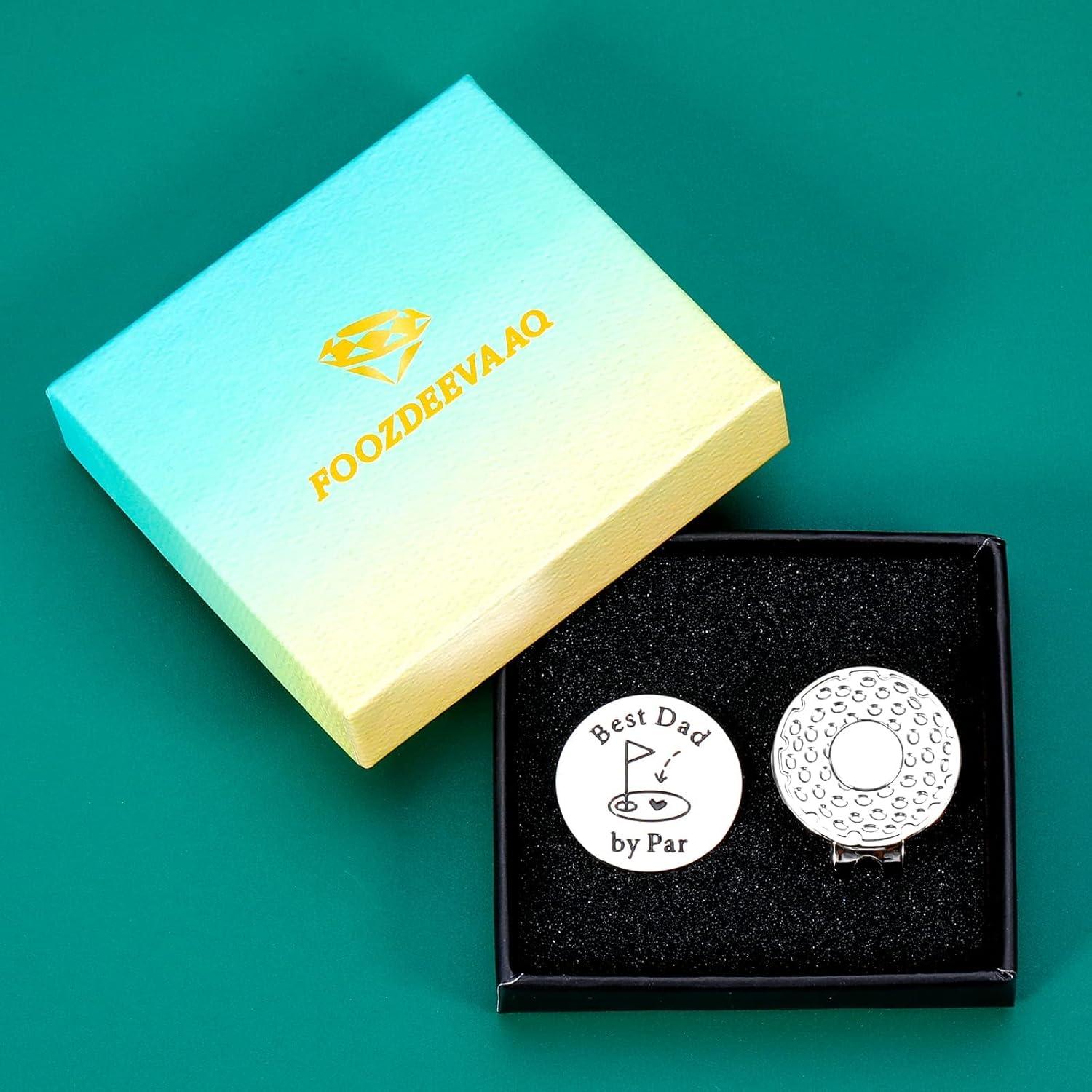 Marcador de Pelotas de Golf FOOZDEEVAAQ con Clip de Sombrero