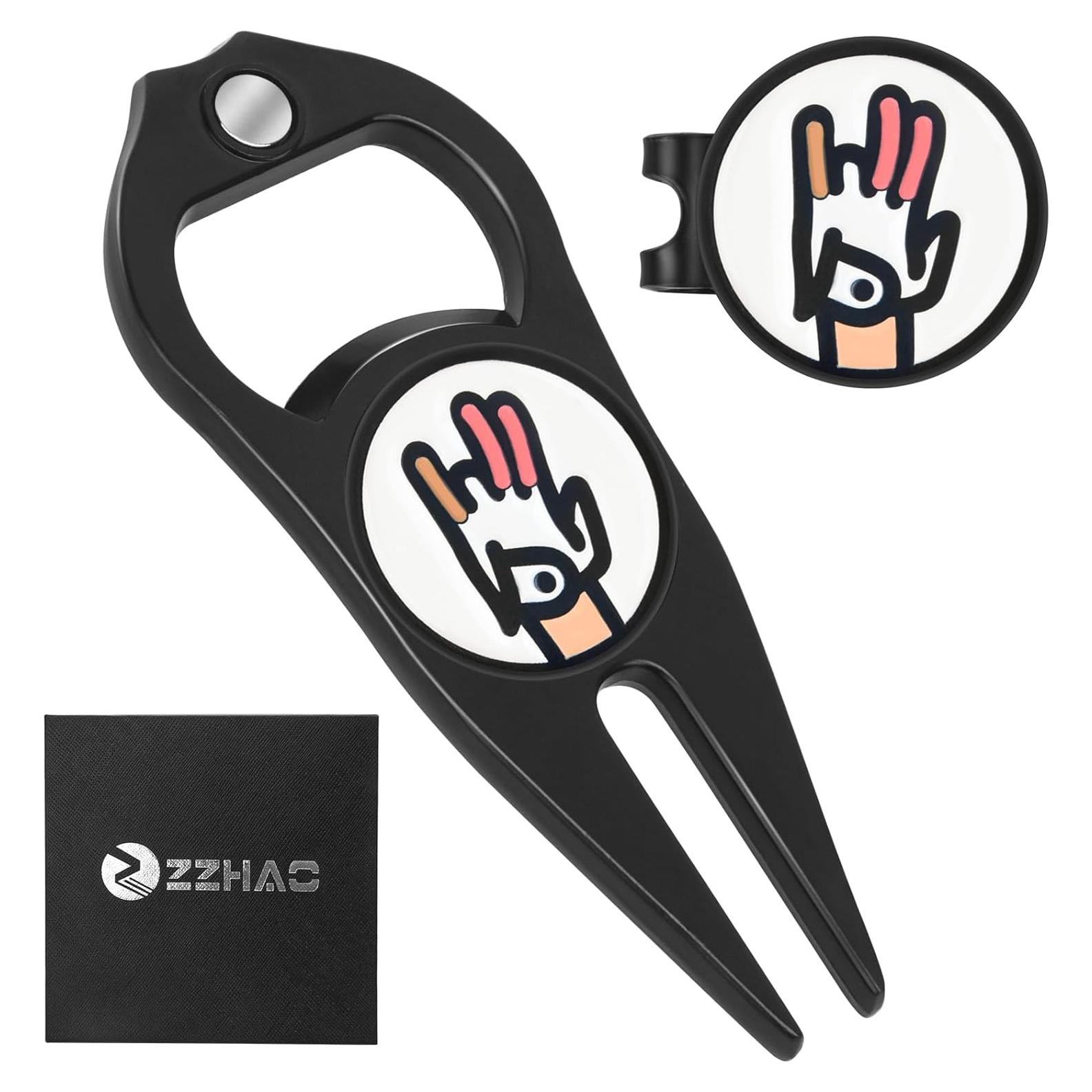Herramienta de Divot de Golf ZZHAO con Marcador y Clip