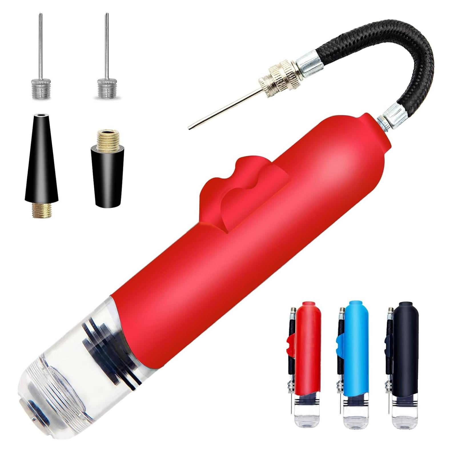 Bomba de Ejercicio de Mano IUDLHKK Doble Acción para Balones