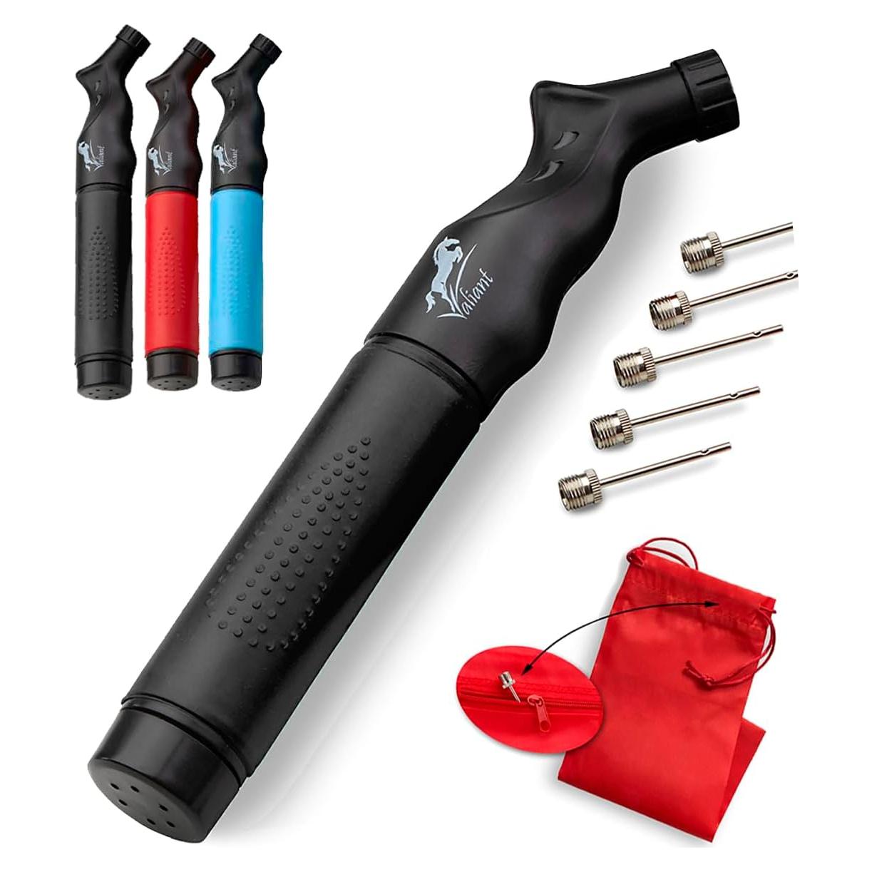 Bomba de Aire Valiant Manual Doble Acción para Balones