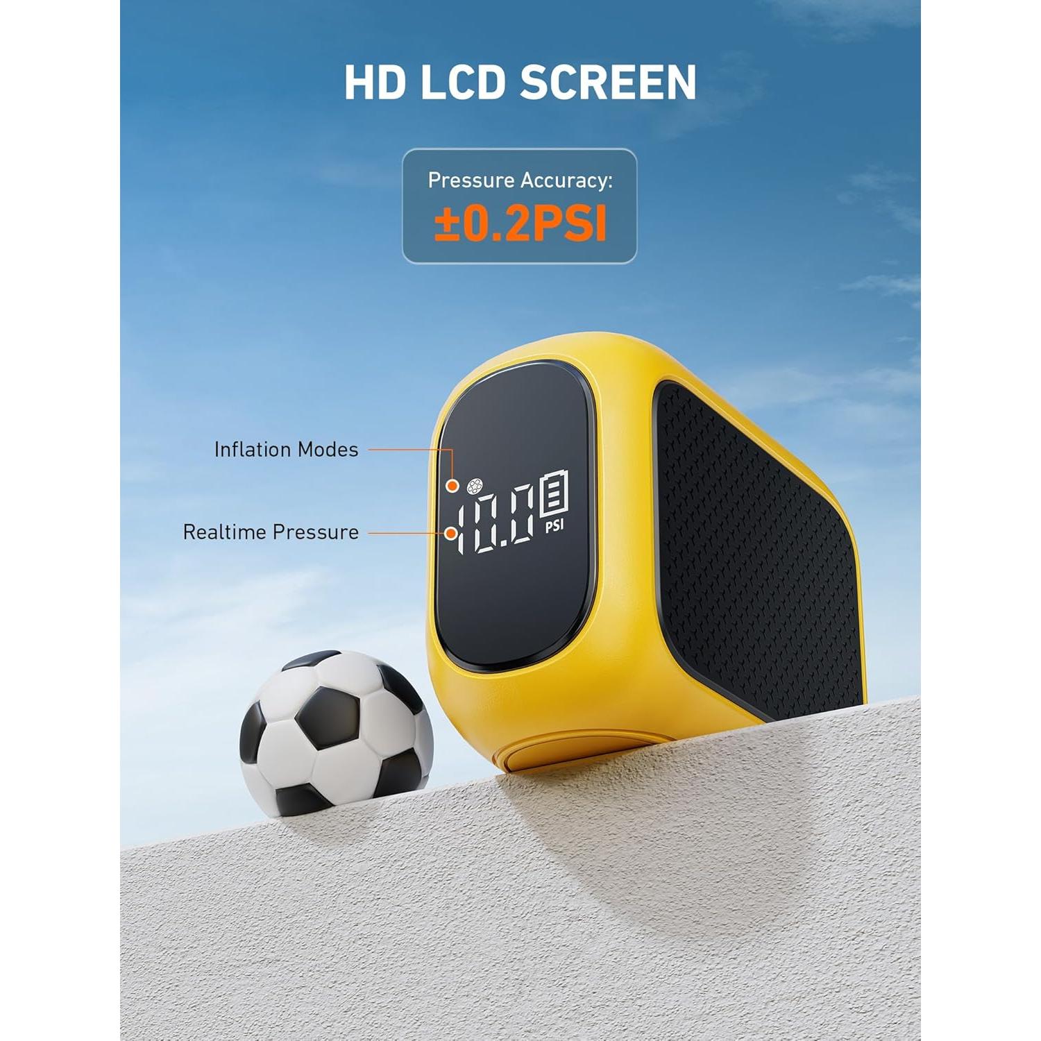 Bomba de Pelotas Eléctrica AstroAI - Inflación Rápida 6L/min