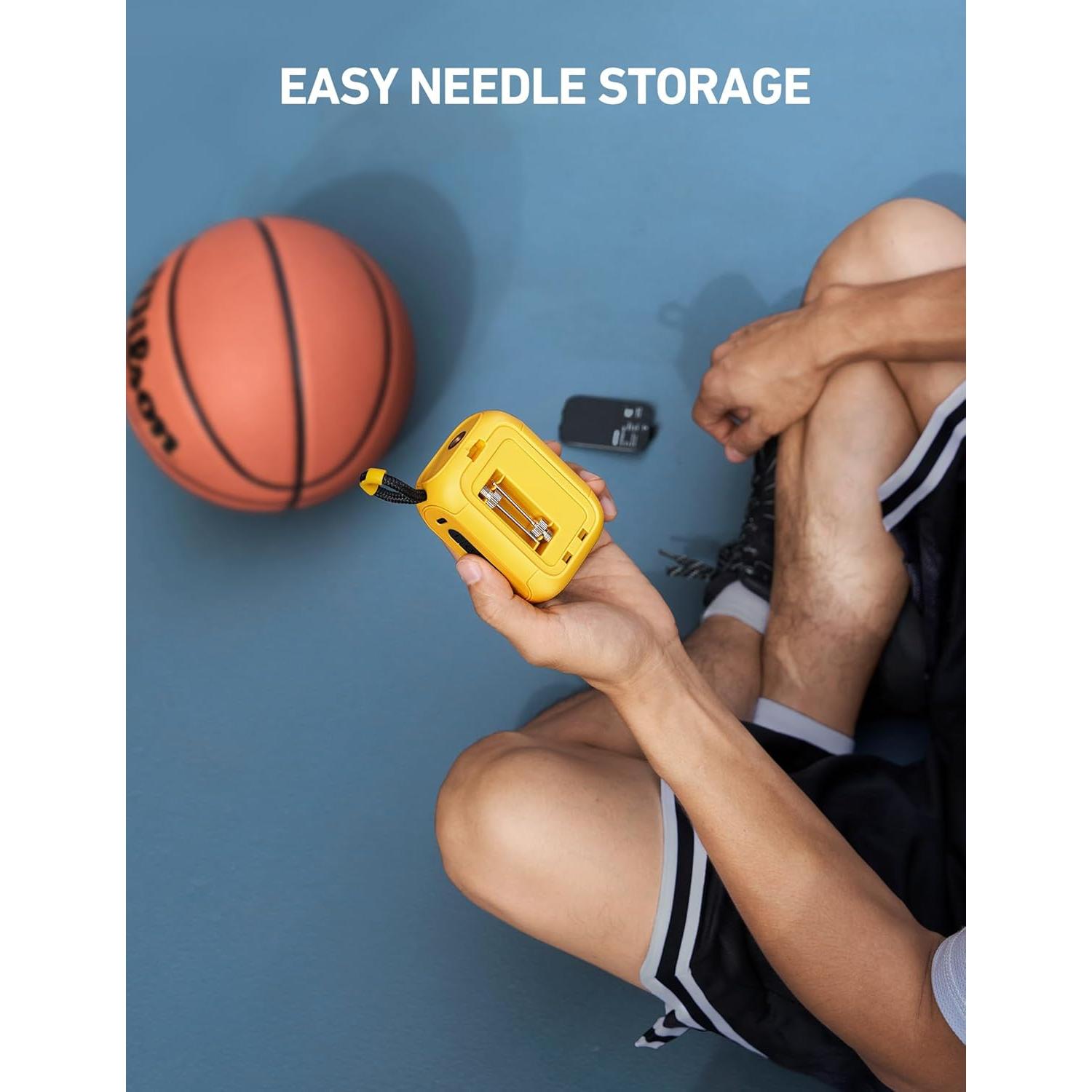 Bomba de Pelotas Eléctrica AstroAI - Inflación Rápida 6L/min