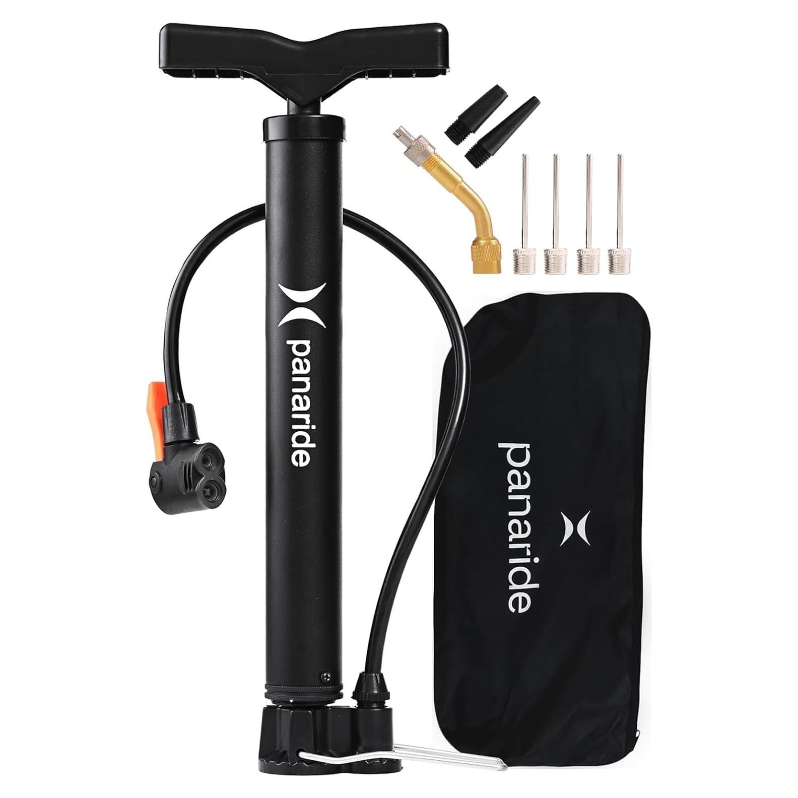 Bomba de Bicicleta de Pie Panaride - Inflador 120 PSI