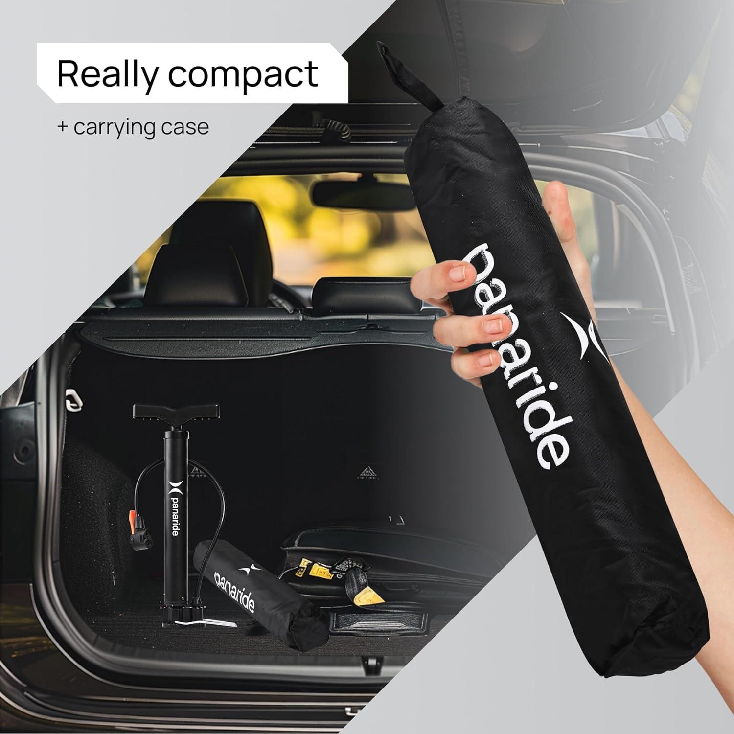 Bomba de Bicicleta de Pie Panaride - Inflador 120 PSI