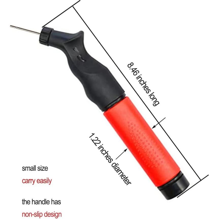 Bomba de Pelotas Portátil DYDSTRNG - Inflación Push-Pull