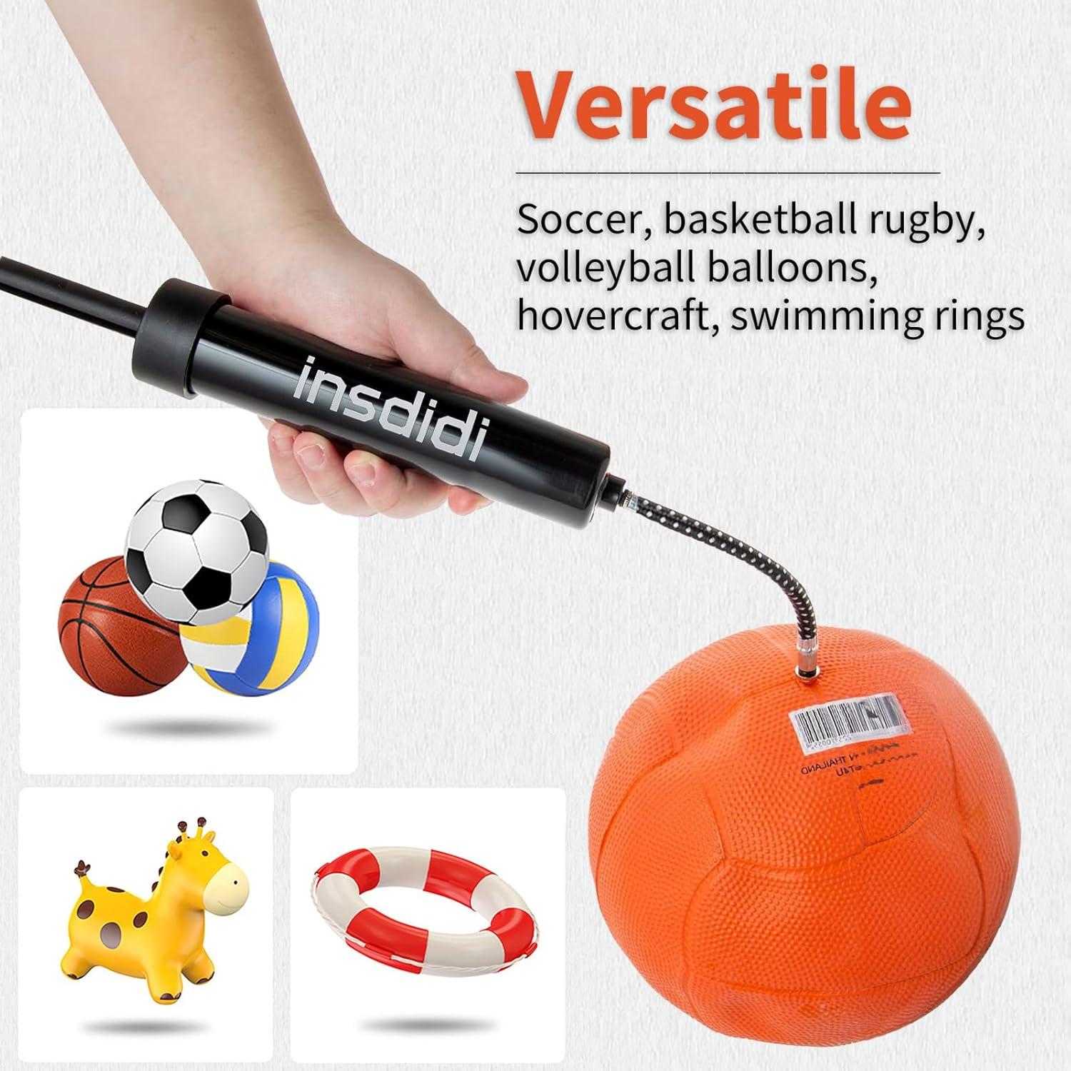 Bomba de Pelotas Manual YHP Pumpb con 8 Agujas y Manguera