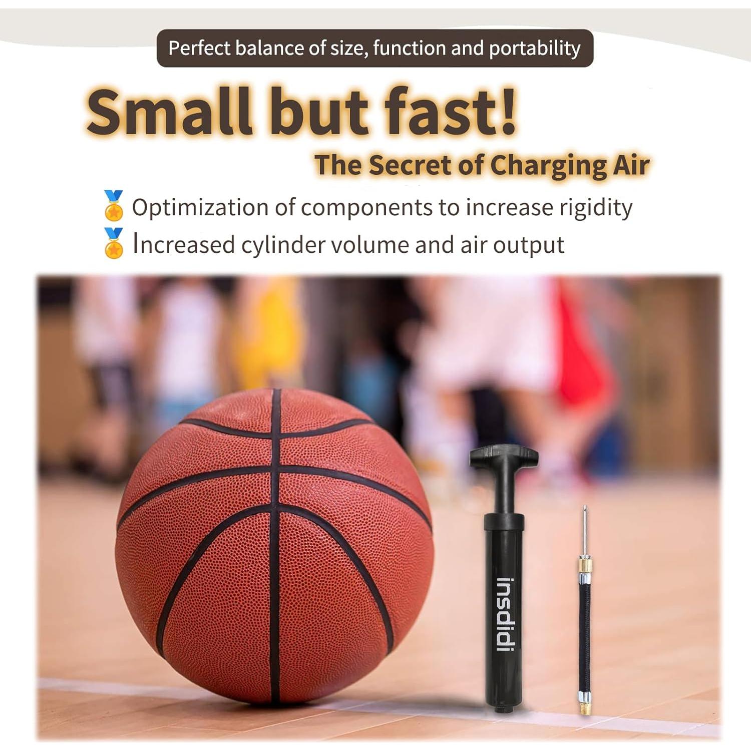 Bomba de Pelotas Manual YHP Pumpb con 8 Agujas y Manguera